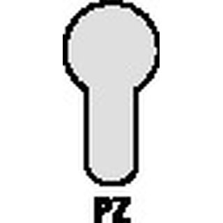 Rosettengrt.Tky 1710/42KV/42KVS Alu.F1 rd.PZ DIN L/R D/D HOPPE