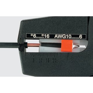 Automatikabisolierzange Stripax L.190mm 0,08-10 (AWG 28...7) mm