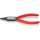Rundzange L.140mm Kopf pol.Ku.-Überzug KNIPEX