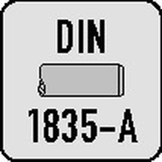 NC-Anbohrer D.10mm HSS-Co TiN 90Grad PROMAT