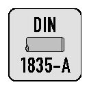 NC-Anbohrer D.10mm HSS-Co TiN 120Grad PROMAT
