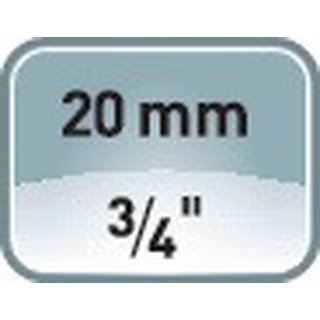 Kraftschraubersteckschlsseleinsatz 745 3/4 Zoll i6-KT.SW 22mm L.62mm ASW