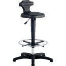Sitz-/Stehstuhl Flex Integralschaum Sitz-H.510-780mm...