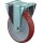 Bockrolle D.200mm Trgf.300kg Guß-PU Platte L135xB110mm BS ROLLEN