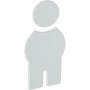 Symbol Mann 801.91.010 PA Farb-Nr.90 B.71,5mm H.150mm...