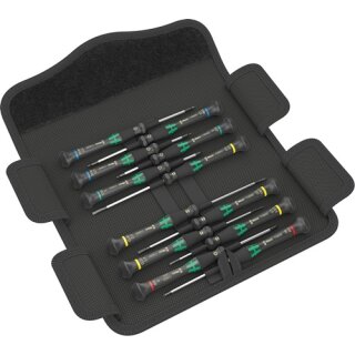 Feinmechanikerschraubendrehersatz K Micro-Set/12 SB1 12tlg.Schlitz/PH/6-KT./TX®