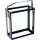 Kanisterhalterung L377 B.174 H.485 Tiefschwarz RAL 9005 2,87kg VALPRO