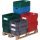 Drehstapelbehälter PP grau L600xB400xH420mm LA-KA-PE