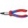 Rundzange L.160mm pol. kurz rd. pol. m.2Komp.-Hüllen KNIPEX DIN/ISO5745