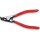 Außensicherungsringzange A 01 f.Wellen D.3-10mm 90Grad gew.pol.L.125mm KNIPEX