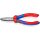 Flachzange L.160mm pol. kurz flach m.2Komp.-Hüllen KNIPEX DIN/ISO5745