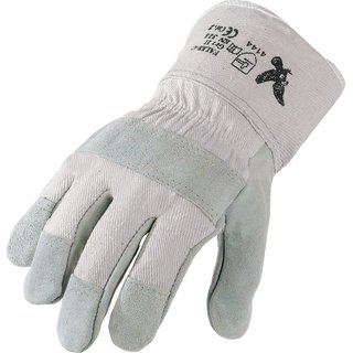 Handschuhe Falke-C Gr.11 naturfarben Rindspaltleder EN 388 PSA II ASATEX