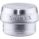 Schonhammerkopf SIMPLEX Kopf-Ø 80mm Weichmetall...