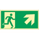 Rettungszeichen DIN EN ISO 7010 L297xB148mm Rettungsweg...