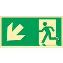 Rettungszeichen DIN EN ISO 7010 L297xB148mm Rettungsweg...
