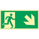 Rettungszeichen DIN EN ISO 7010 L297xB148mm Rettungsweg...