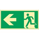Rettungszeichen DIN EN ISO 7010 L297xB148mm Rettungsweg...