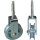 Waschseilrolle 5000 Nut 9mm Grauguss verz.Halterung STA verz.BETZ