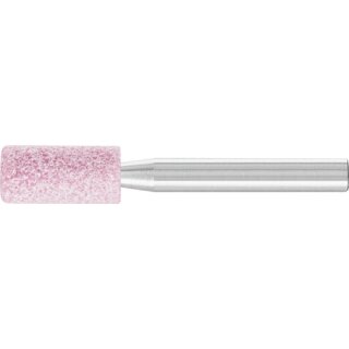 Schleifstift K.46EK 10xH.20mm Schaft-D.6mm Zylinderform Härte 0 rosa (AR)