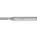 Frässtift ZYA D.4mm Kopf-L.13mm Schaft-D.6mm HM...