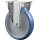 Bockrolle D.80mm Trgf.125kg PU Platte L104xB80mm BS ROLLEN