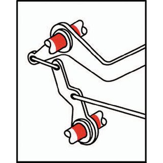 Weies Allround-Hochleistungsfett OKS 470 wei NSF H2 400ml Kartusche OKS