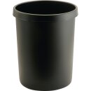 Papierkorb 45l H480xØ390 m.Griffrand Ku.schwarz