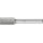 Frässtift ZYAS D.10mm Kopf-L.20mm Schaft-D.6mm HM Verz.3 PLUS PFERD