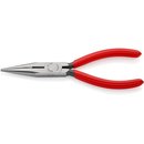 Flachrundzange L.160mm flach/rund ger.pol.Ku.-berzug KNIPEX