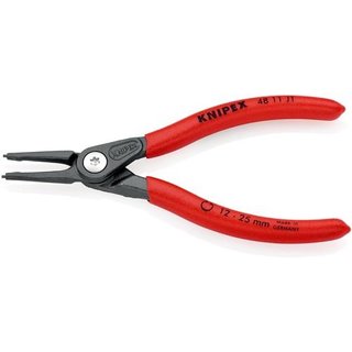 Przisionssicherungsringzange J 1 f.Bohrungen D.12-25mm L.140mm KNIPEX