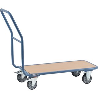 Plattformwagen Ladeflchen L850xB450mm STA taubenblau Trgf.250kg Gesamt-L.940mm