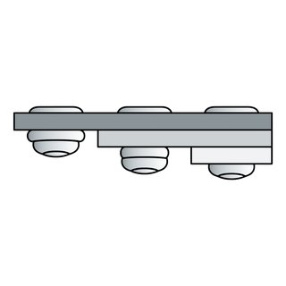 Blindniet PolyGrip Nietschaft dxl 3,2x8mm Alu/Stahl 1000 St.GESIPA