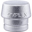 Schonhammerkopf SIMPLEX Kopf-Ø 50mm Weichmetall...