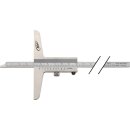 Tiefenmessschieber DIN 862 200mm ger.Schiene 8x3mm...
