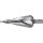 Stufenbohrer Bohrber.4-30mm HSS-Co5 Spiralnut Z.2 Stufen 14 RUKO