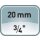 Einsteckumschaltknarre 7418-02 1/2 Zoll 14x18mm CV-Stahl GEDORE