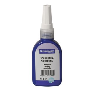 Schraubensicherung 50g mf.mv.blau Flasche PROMAT CHEMICALS