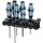 Edelstahlschraubendrehersatz 2224/3350/3355/6 6-tlg.Schlitz/PH/PZD Rundkl.2K