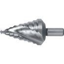 Stufenbohrer Bohrber.6-32mm HSS Spiralnut Z.2 Stufen 9 RUKO