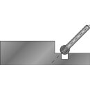 Frässtift KUD D.12mm Kopf-L.11mm Schaft-D.6mm HM Blank Verz.KVZ 4 RUKO