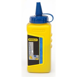 Schlagschnurkreide 225g blau Ku.-Flasche STANLEY