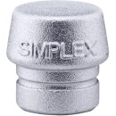 Schonhammerkopf SIMPLEX Kopf-Ø 40mm Weichmetall...