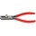 Abisolierzange L.160mm pol.Ku.-Überzug m.Öffnungsf.KNIPEX
