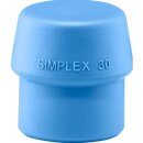 Schonhammerkopf SIMPLEX Kopf-Ø 30mm TPE-soft blau...