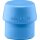 Schonhammerkopf SIMPLEX Kopf-Ø 30mm TPE-soft blau weich HALDER