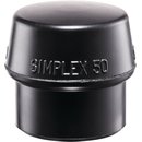 Schonhammerkopf SIMPLEX Kopf- 40mm Gum.schwarz...