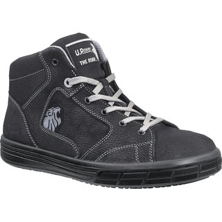 Sicherheitsstiefel Lion Gr. 45 schwarz Leder S3 SRC EN20345