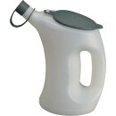 Messbecher 5l m.Schutzdeckel/Schutzkappe am Auslauf HDPE...
