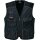 Weste Gr.54 dunkelgrau/schwarz/orange TERRATREND