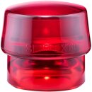 Schonhammerkopf SIMPLEX Kopf-Ø 60mm Plastik rot...